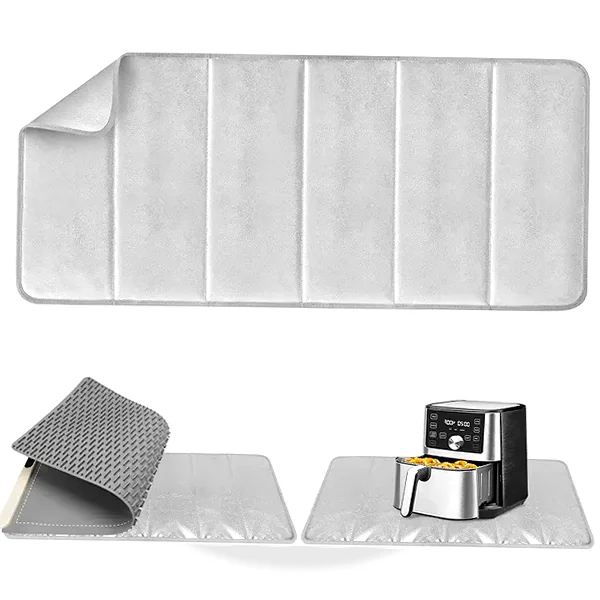 Foldable heat-resistant table mat 35.4×15.4 inch, waterproof and oil-resistant